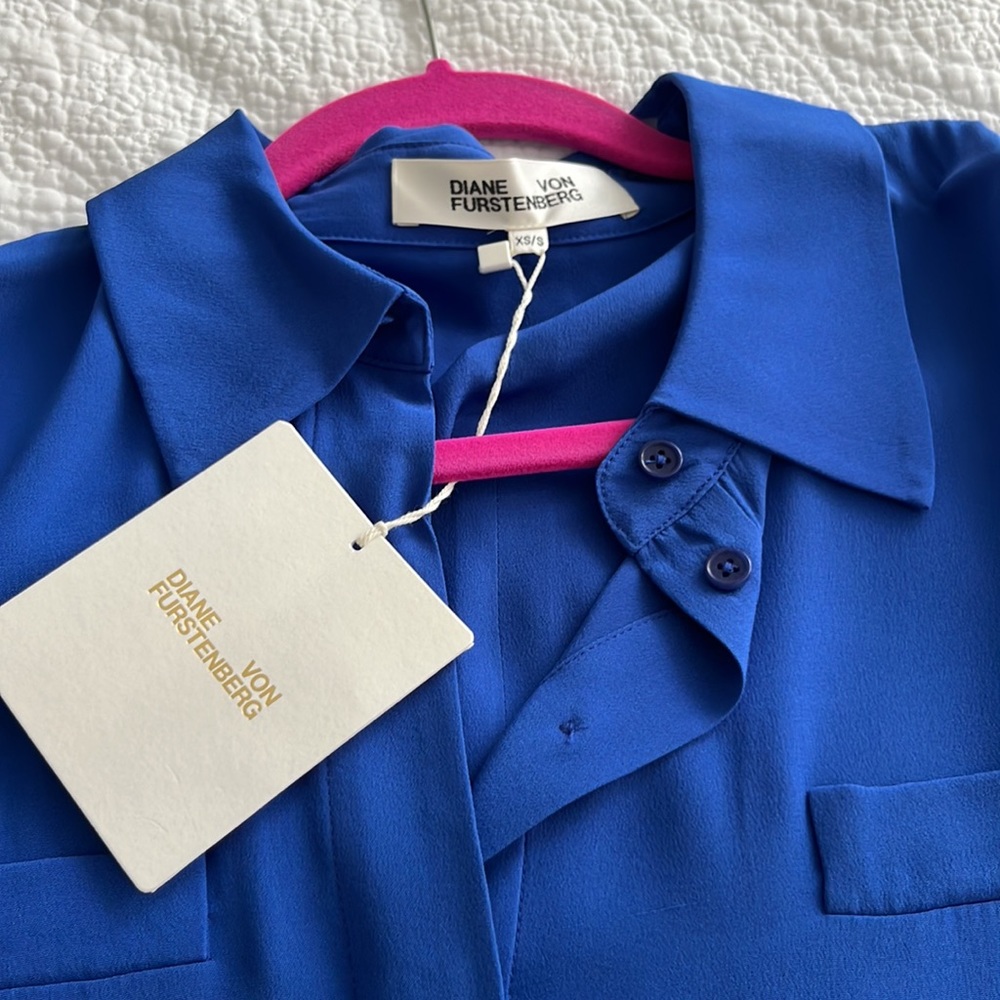 Dress Diane Von Furstenberg 100% silk - Picture 3 of 4